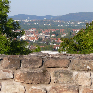 Изглед от замъка Шлосберг