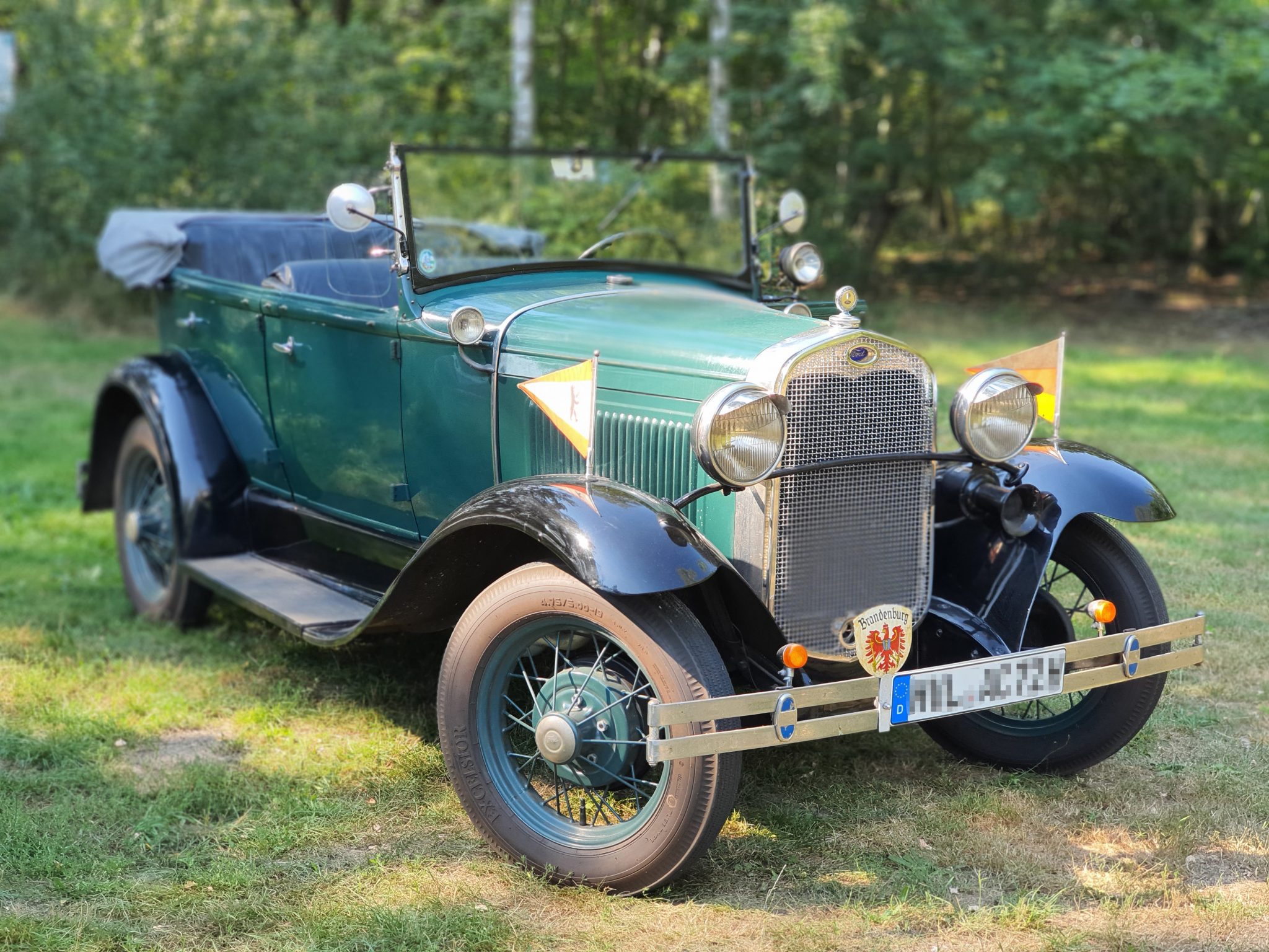 Fahrzeuge (Oldtimer) VI beim Retro Picknick 2020