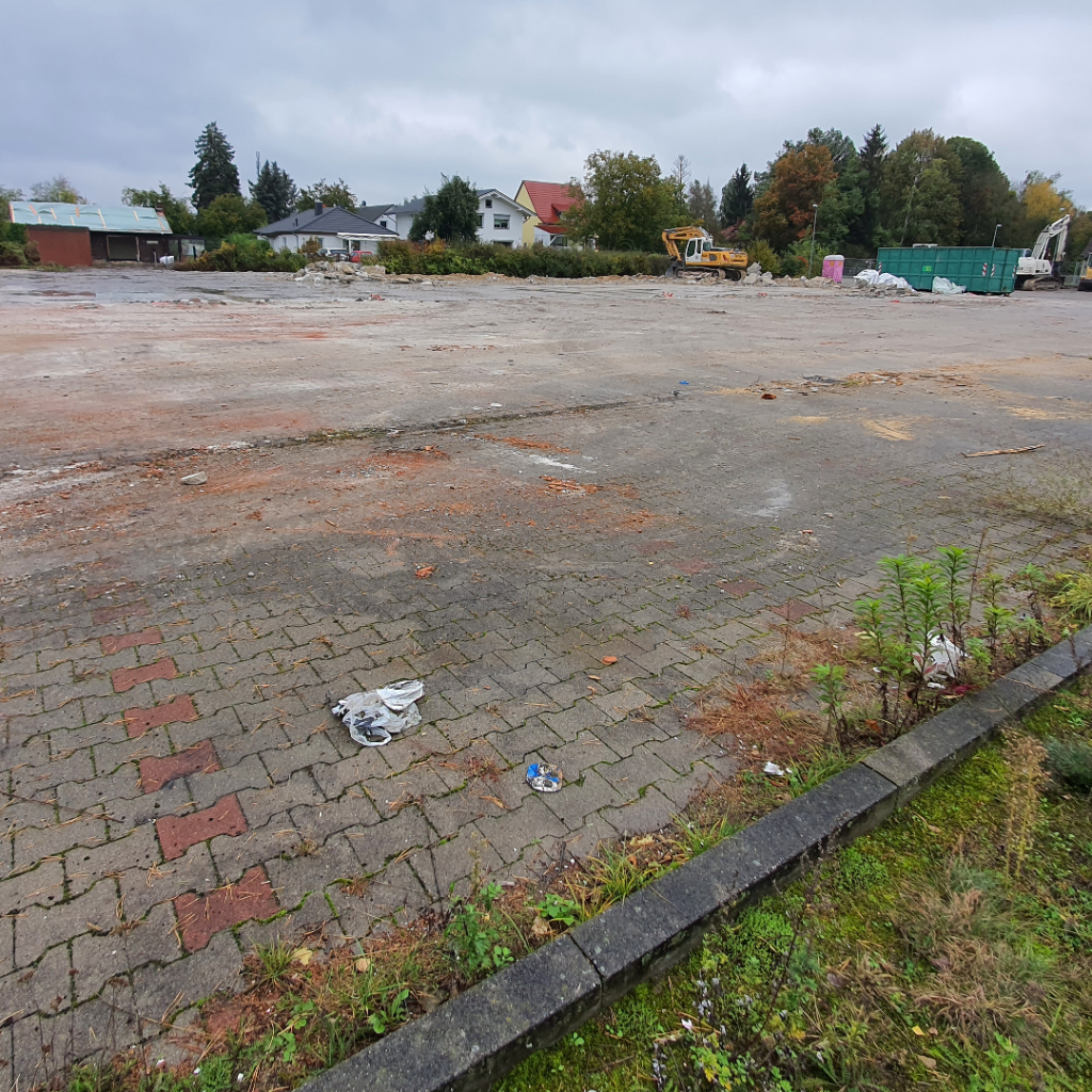 Demolarea vechiului Penny Markt din Brieselang – începând cu 18 octombrie 2020