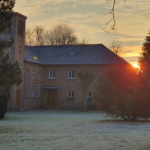 Lesní procházka Brieselang - prosinec 2020 - Evangelický kostel Brieselang