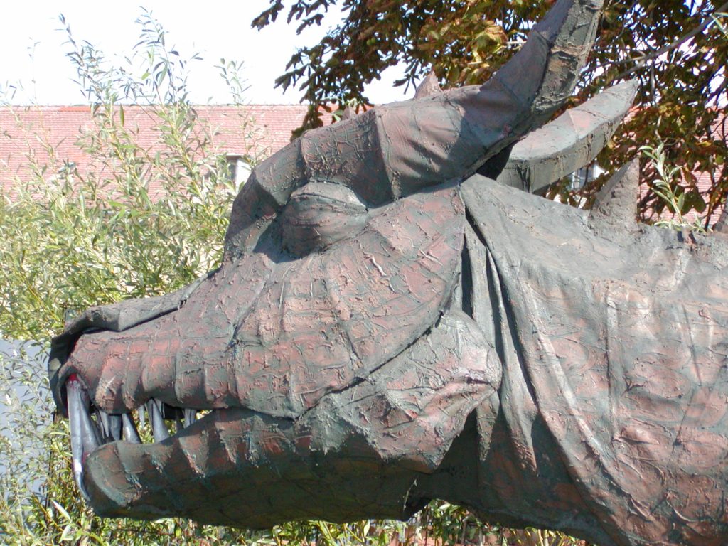 Drachenkampf - Burgfest Zitadelle (Berlin Spandau) September 2003