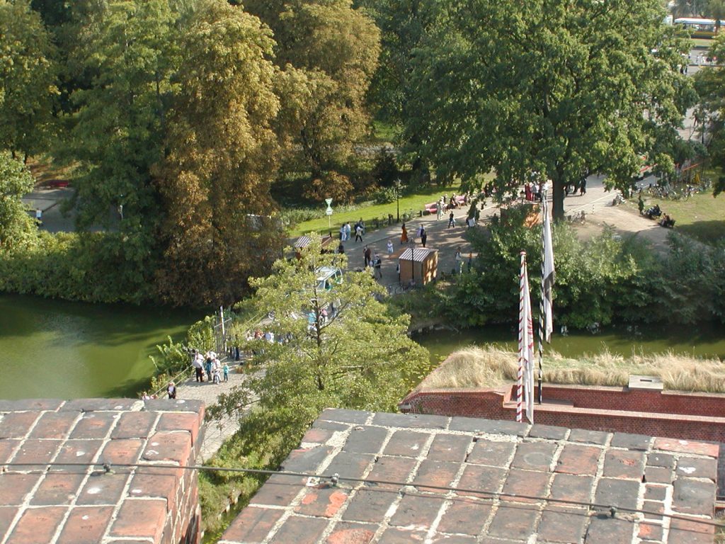 Aussicht vom Juliusturm Zitadelle Spandau - Burgfest September 2003