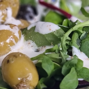 einfacher Salat von Rewe
