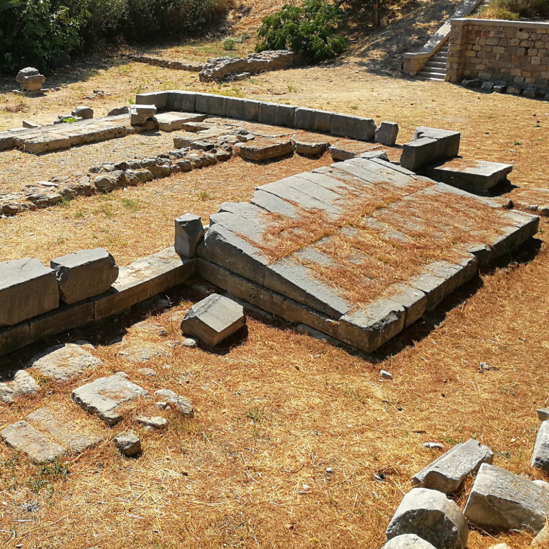 Opgravingen II in de stad Kos