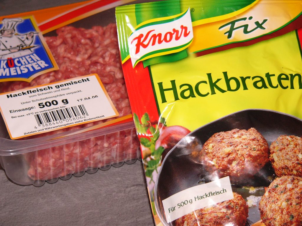 Bueletten mit Knorr Fix Hackbraten