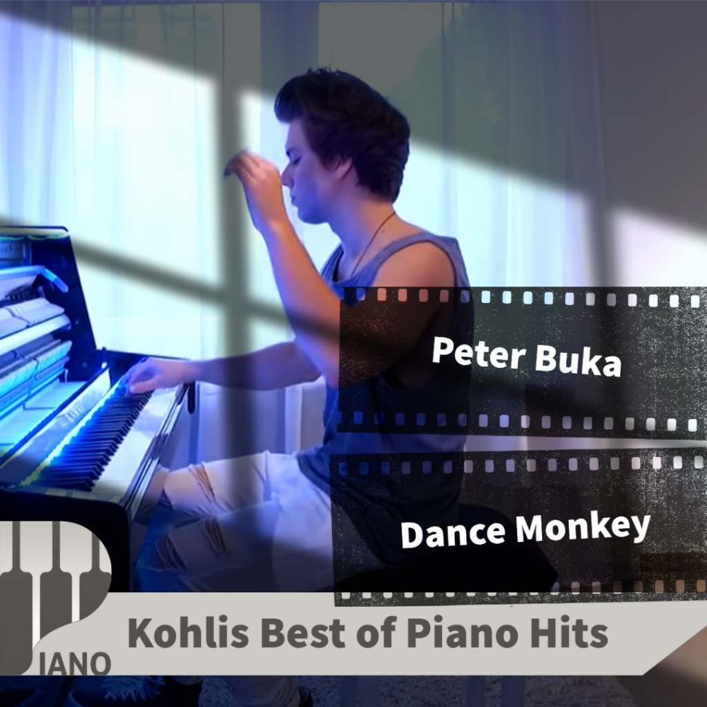 Peter Buka - Dance Monkey (кавър на пиано)