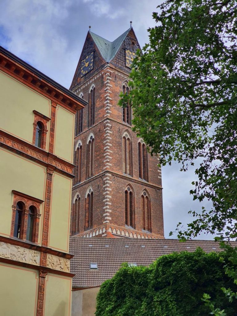 Kirche St. Nikolai von Wismar Juli 2020