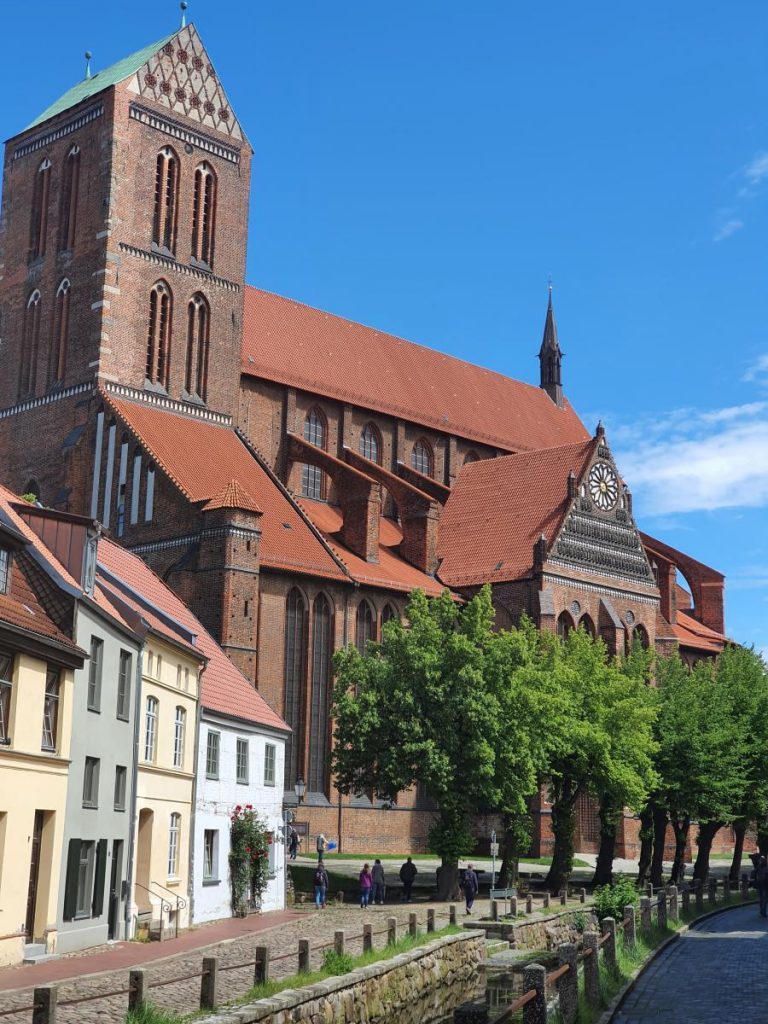 Kirche St. Nikolai von Wismar Juli 2020