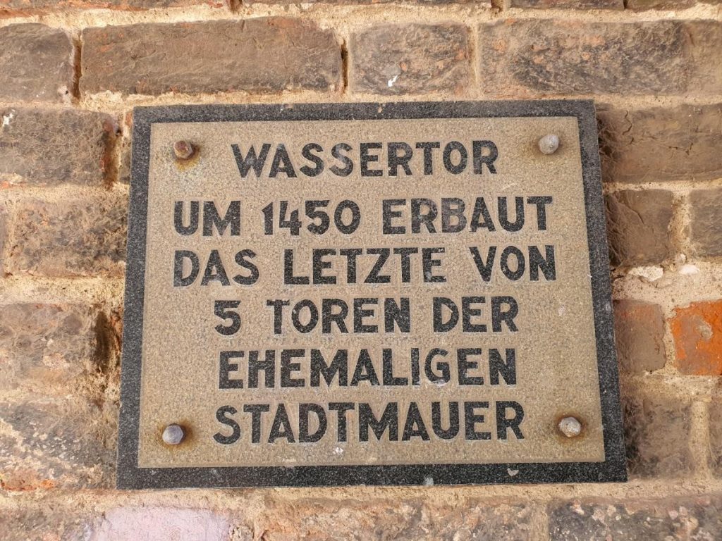 Wassertor Wismar - Juli 2020