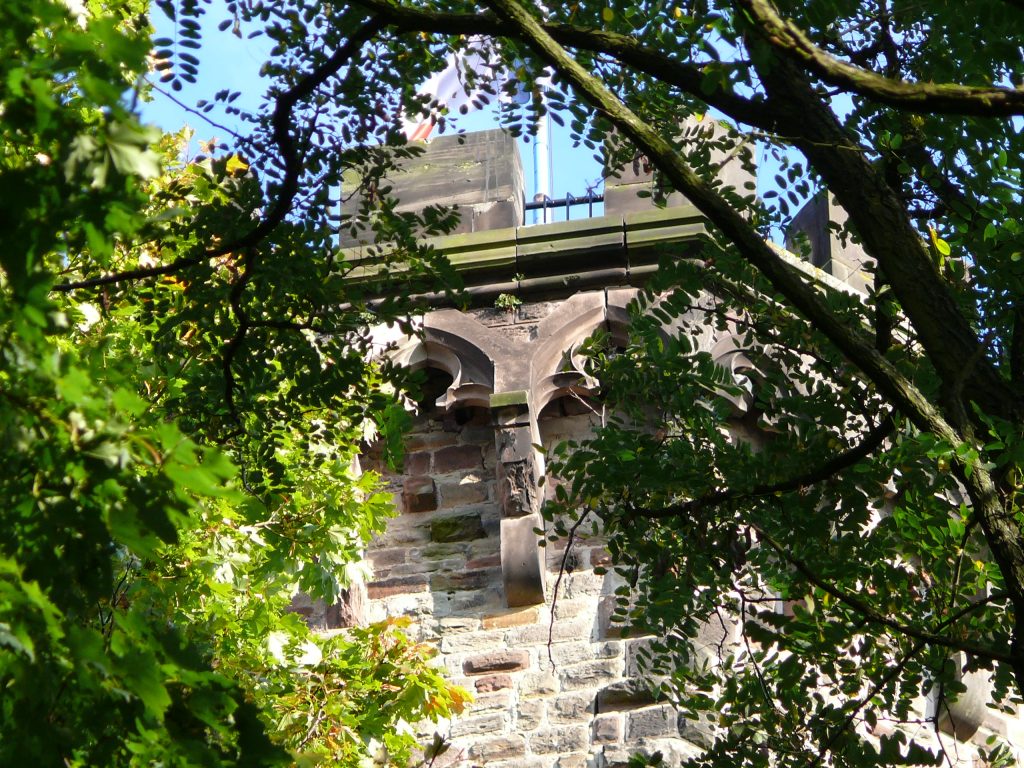 Burg Schlossberg Turm Saar-Eck III