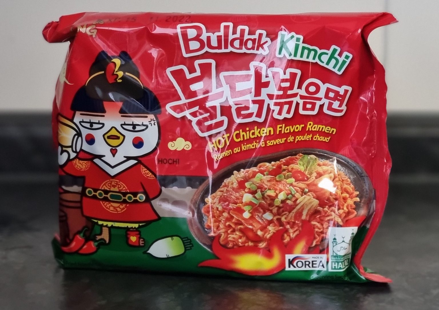 Buldak Kimchi - Hot Chicken Flavor Ramen - Der Kohli Blog