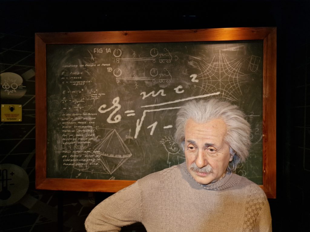 Albert Einstein (Madame Tussauds April 2022)