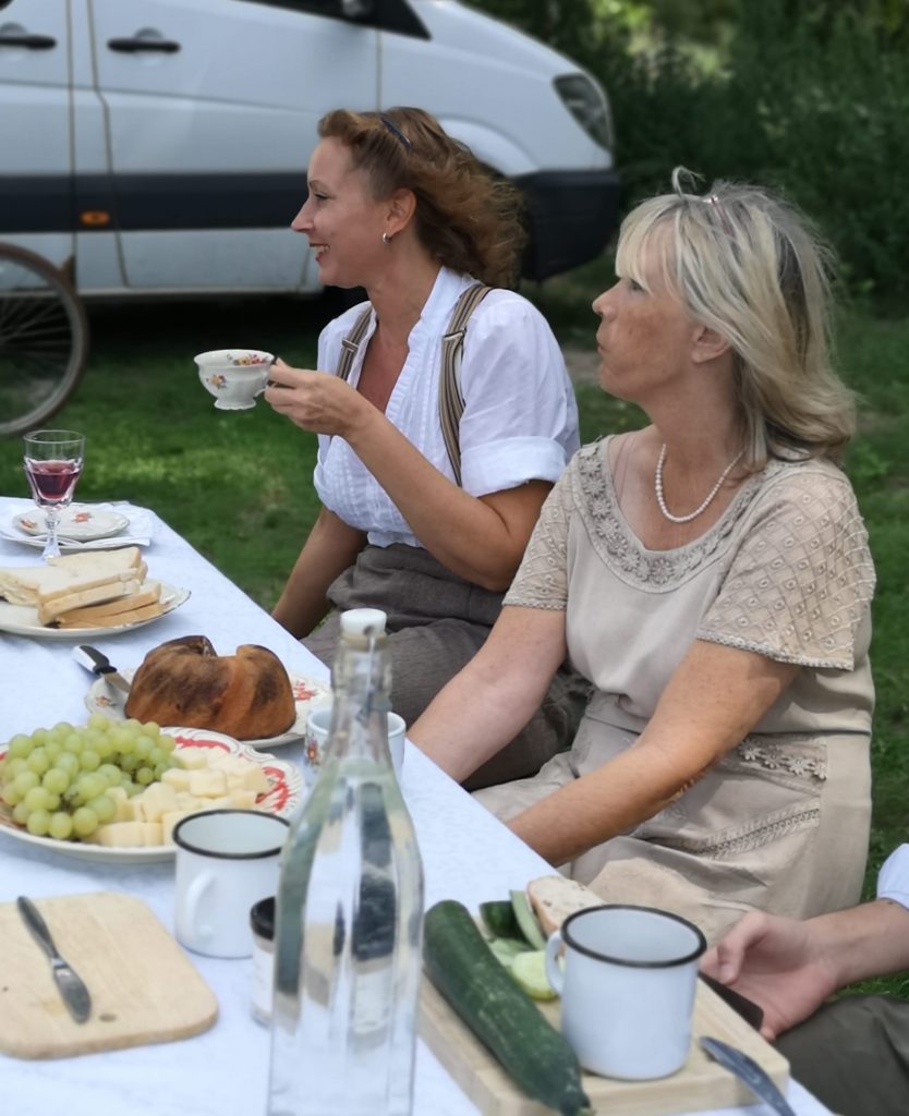 Menschen und Lifestyle beim Retro Picknick 2019