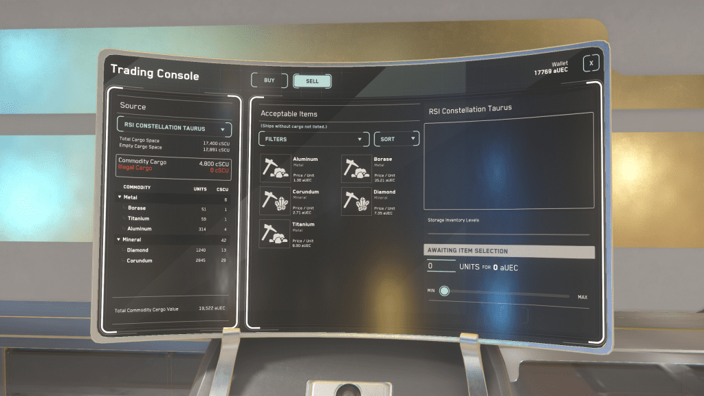 Me ka Constellation Taurus mai ARC-L1 a i ArcCorp (kūʻai)