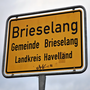 Vjezd do města Brieselang