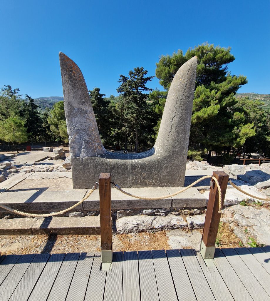Palast von Knossos - Stierhörner Monument