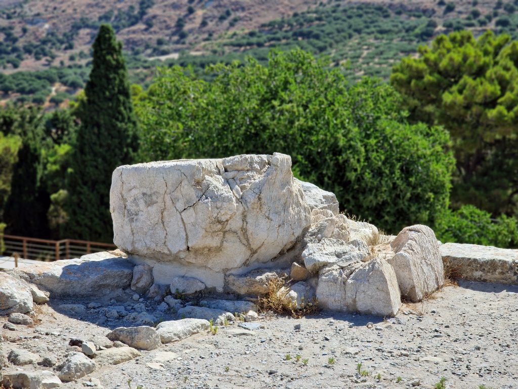 Palast von Knossos - noch so ein großer Stein