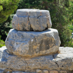 Дворецът на Кносос - Подредени камъни