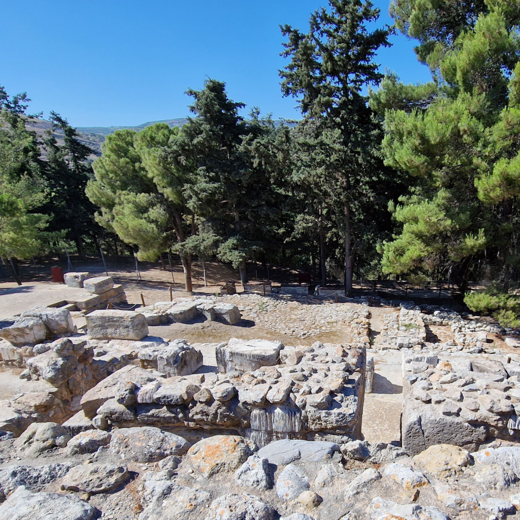 Palast von Knossos - Außenbereich
