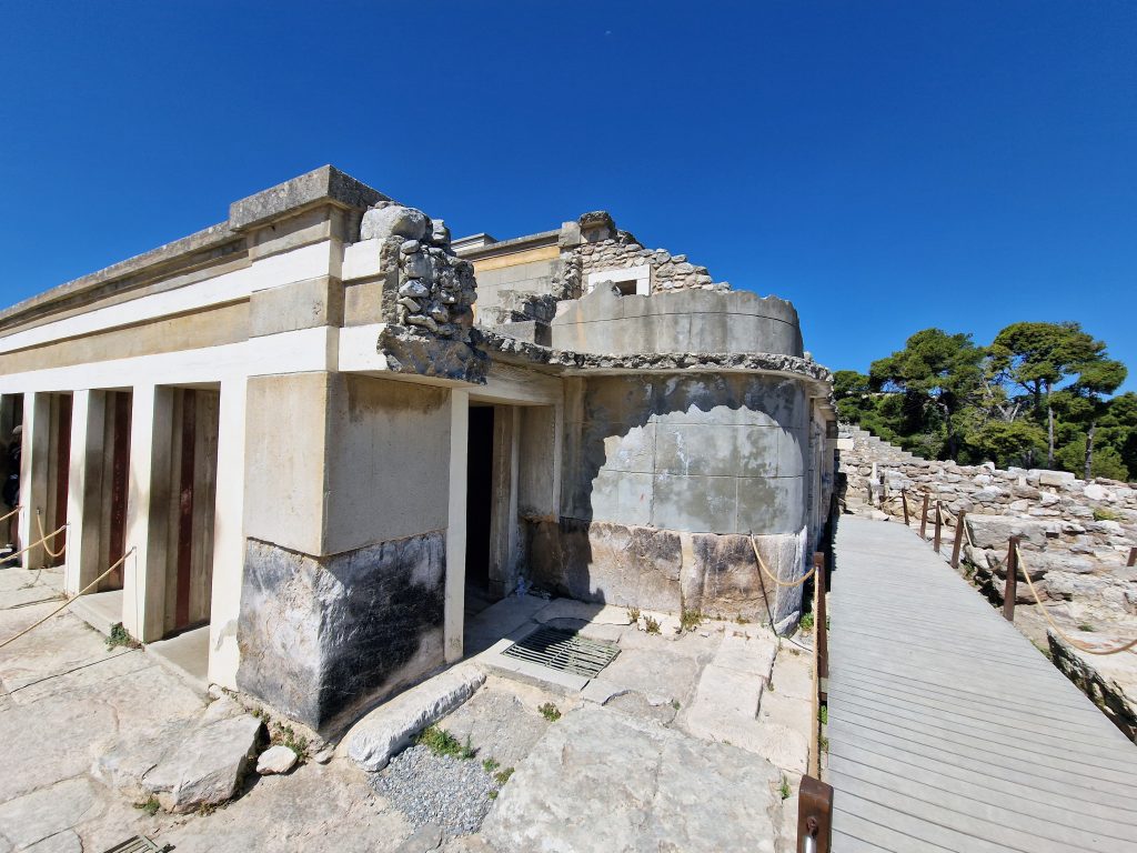 Paleis van Knossos - Buitenkant VII