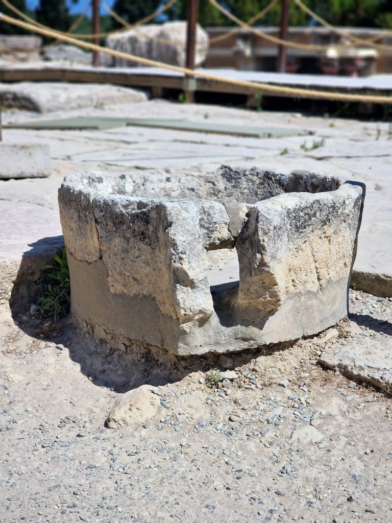 Palast von Knossos - keine Ahnung was das mal war