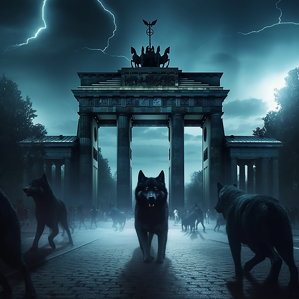 Verlorene Herrschaft: Wölfe umzingeln das Brandenburger Tor