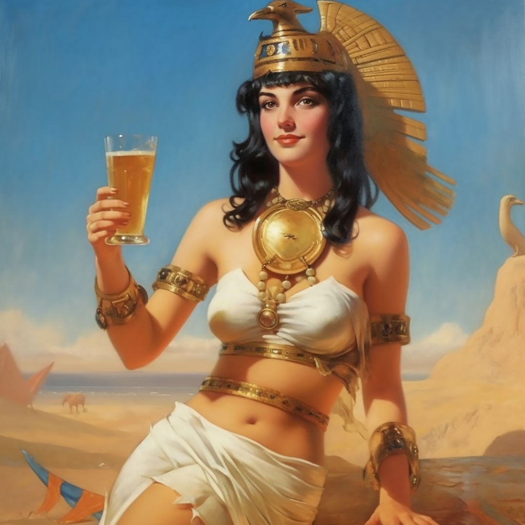 Клеопатра, кралицата на бирата