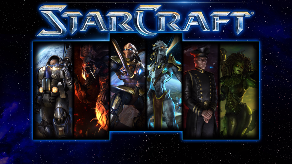 StarCraft 1 - オープニング画面