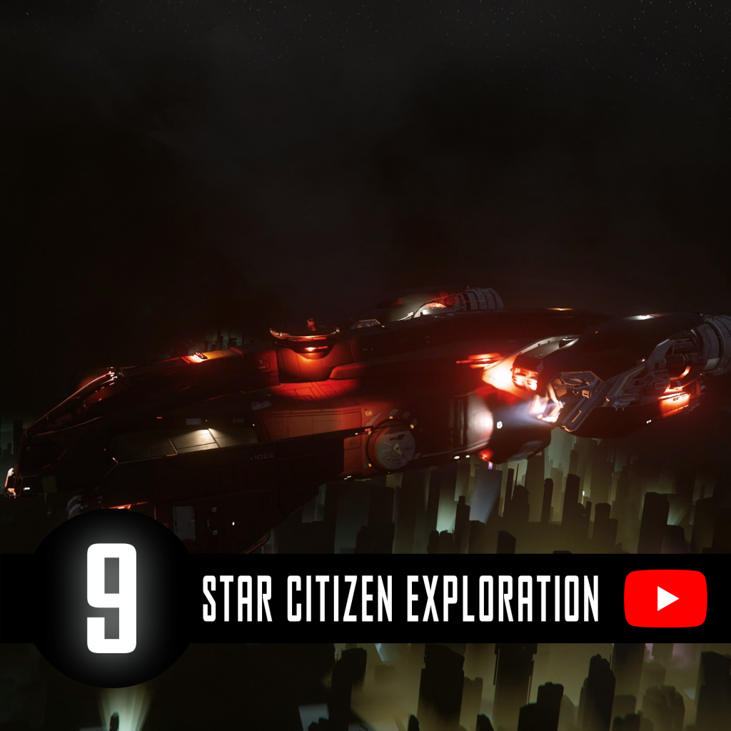Exploración 009 - Vuelo nocturno con el Cutlass Red sobre el Área 18 - ArcCorp