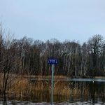 Profondeur de l'eau au lac Nymphensee (février 2024)