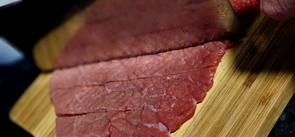 Getrocknetes Rindfleisch im Dörrautomaten